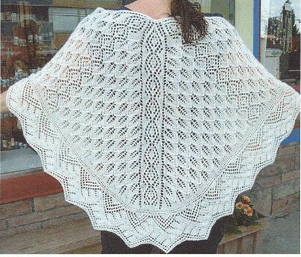Sivia Harding "Harbour Lights Shawl" Pattern