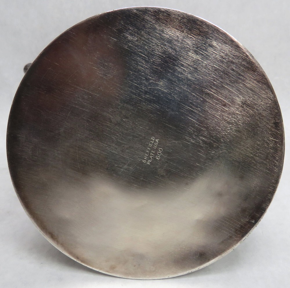 SHEFFIELD ANTIQUE PLATE 4 PIECE TEA SET