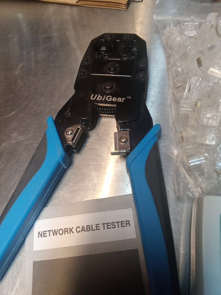 Cat5/6 Network Ethernet Lan Internet Cable Testers, Crimpers, Ends, & More! (DE)