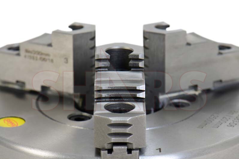 Shars CS103-D8 10" 3 Jaw D1-8 Cast Steel Self Centering Scroll Lathe Chuck R[