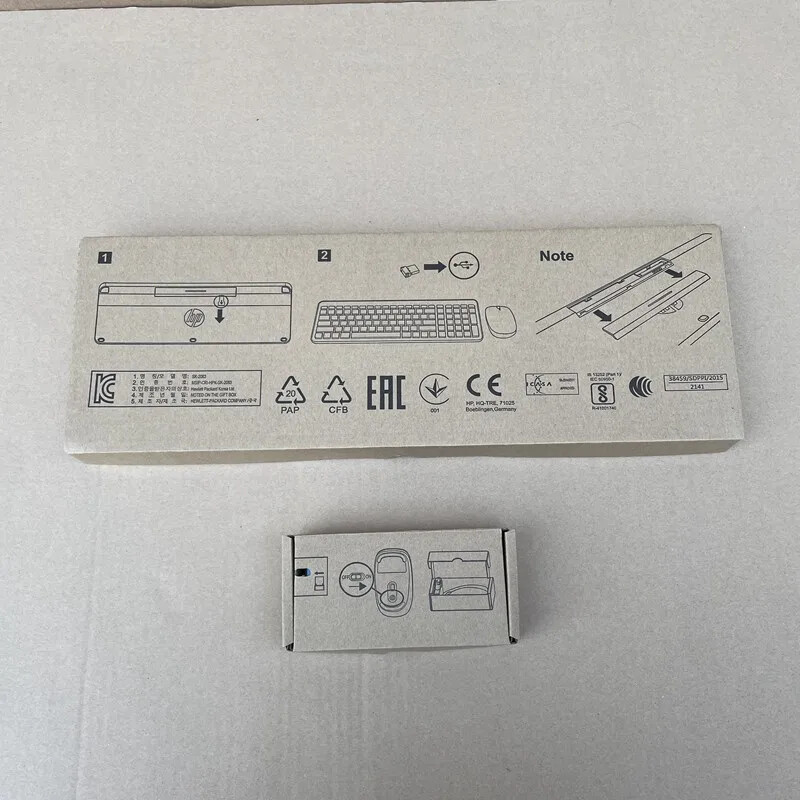 Sk2063 SM2063 Wireless keyboard mouse set for HP notebook desktop computer