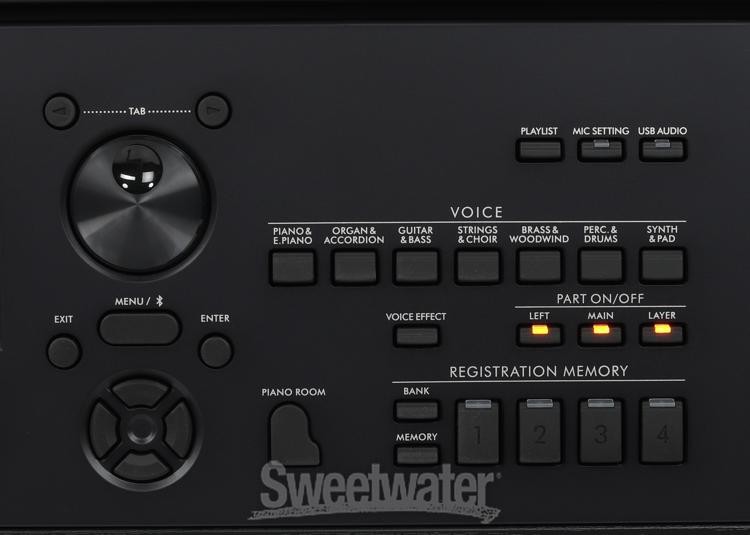 Yamaha DGX670B 88-key Arranger Piano - Black