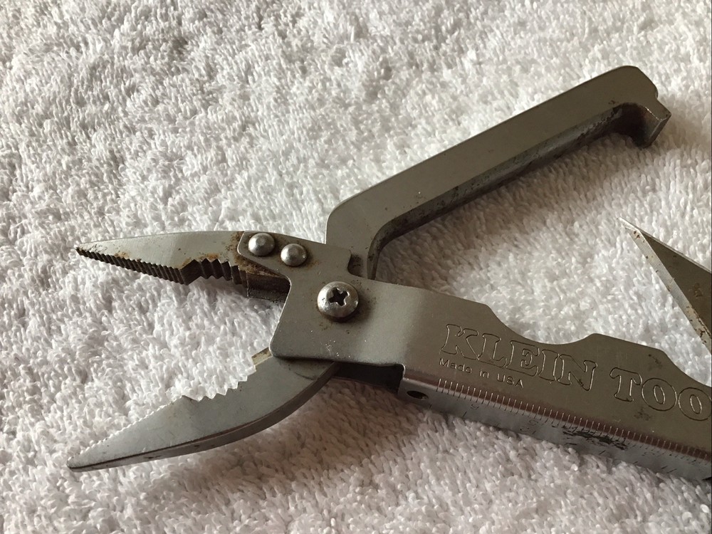 Klein Tools Multi Tool 1016, Made In USA, Needs Cleaning And Oiling