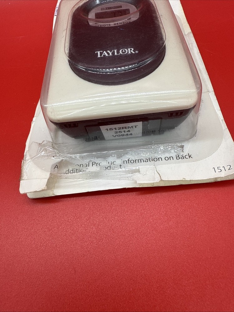 Taylor Weather Guide Wireless Remote Sensor Works W/ Model 1512 - Read