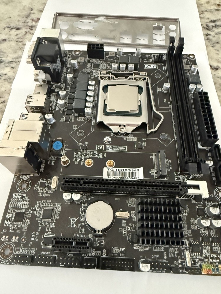 B360 Motherboard By Doofirs with pentium cpu