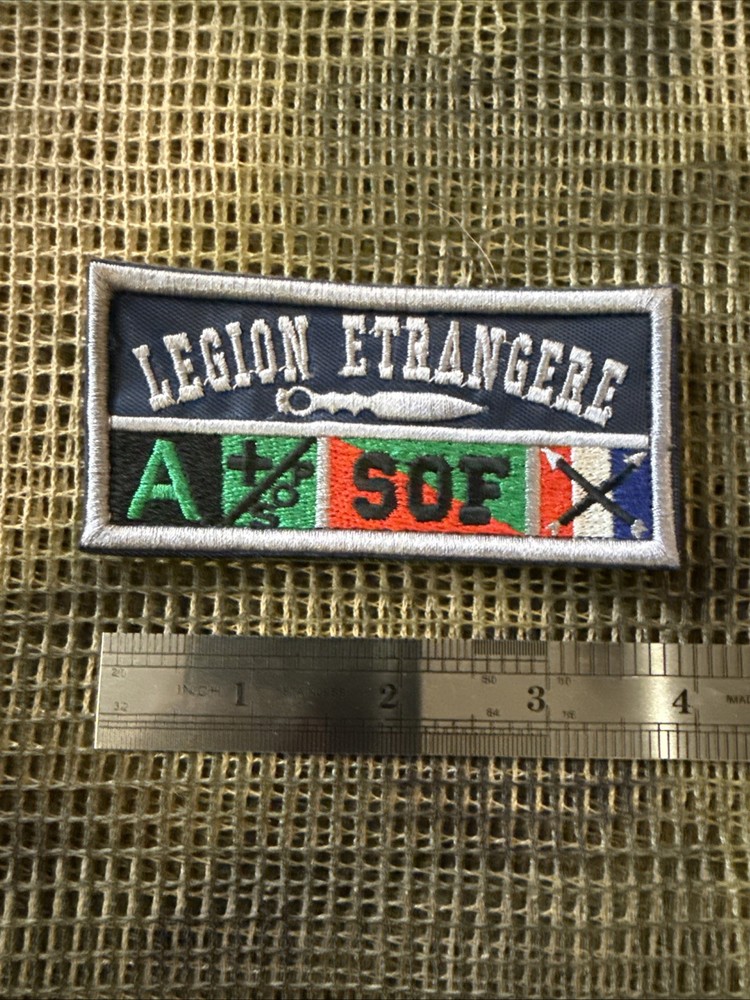 French Foreign Legion Legion Etrangere SOF Color Patch