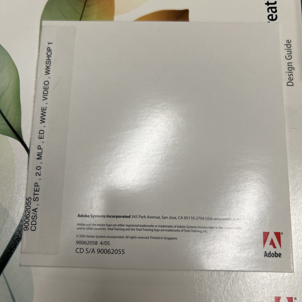 Adobe Creative Suite 2 CS2 Premium (Mac) - Full 6-Disc Set (with Serial Number)