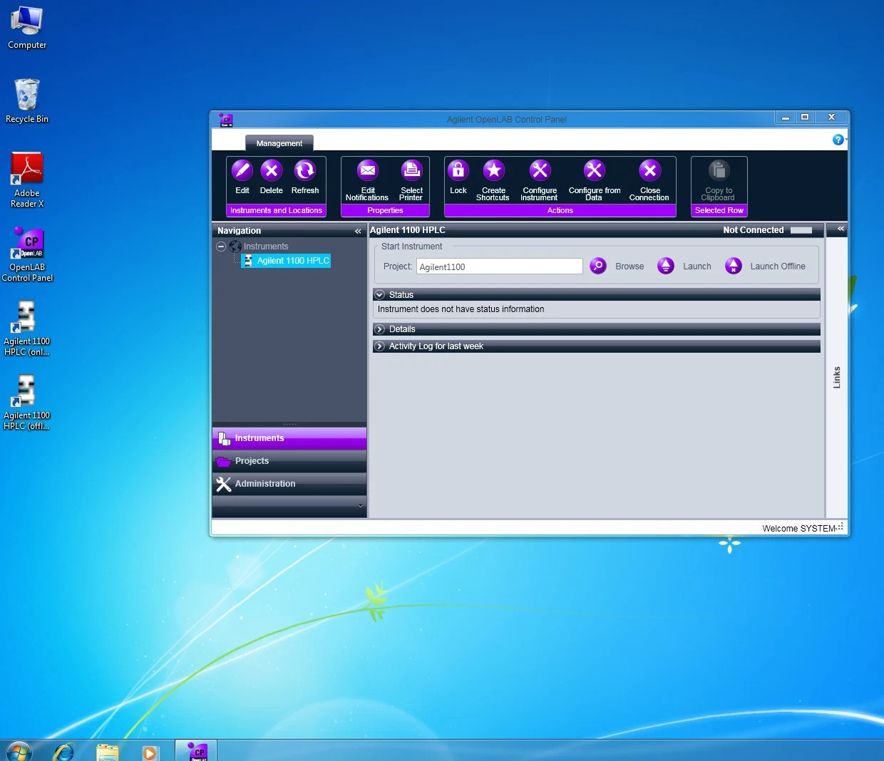 Agilent OpenLAB EZchrome GC license loaded on Windows 7 PC -USA Tariff Included-