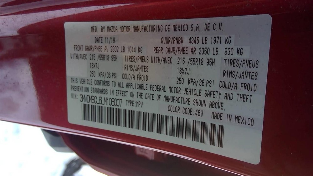 Used A/C Selector Switch fits: 2020 Mazda CX-30 automatic temperature control w/