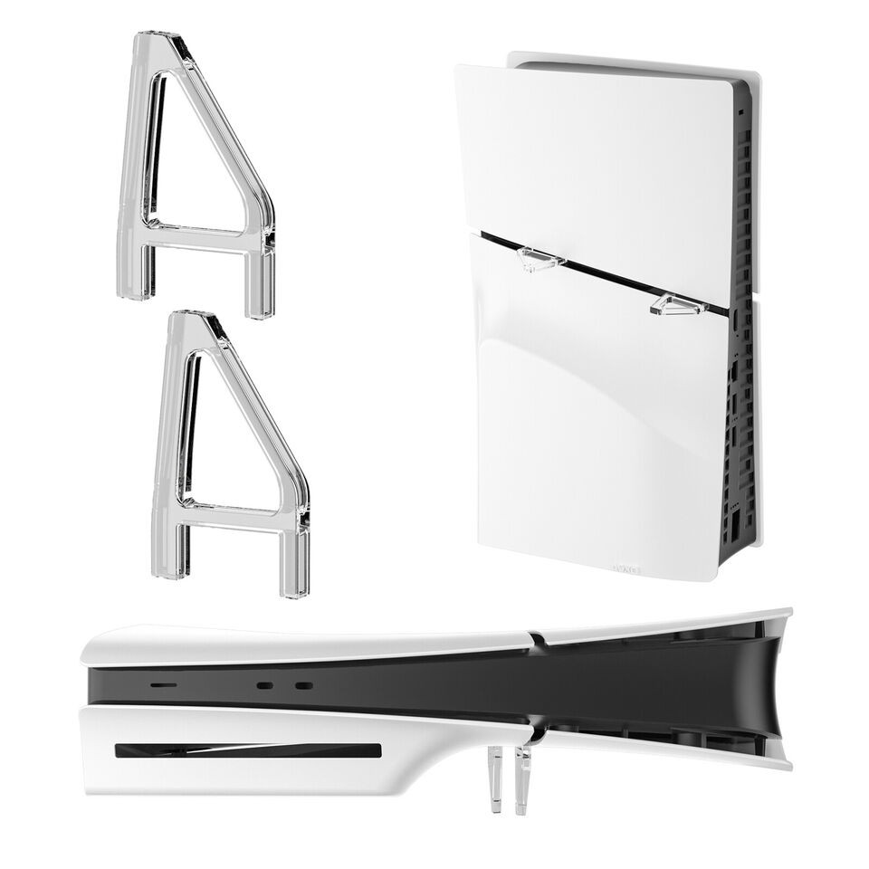 Horizontal Stand Horizontal Display Holder Bracket Set For PS5 Slim Console ACUS