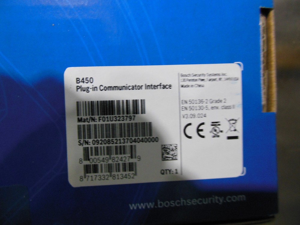 Bosch B450 Conettix Plug-in Communicator Interface
