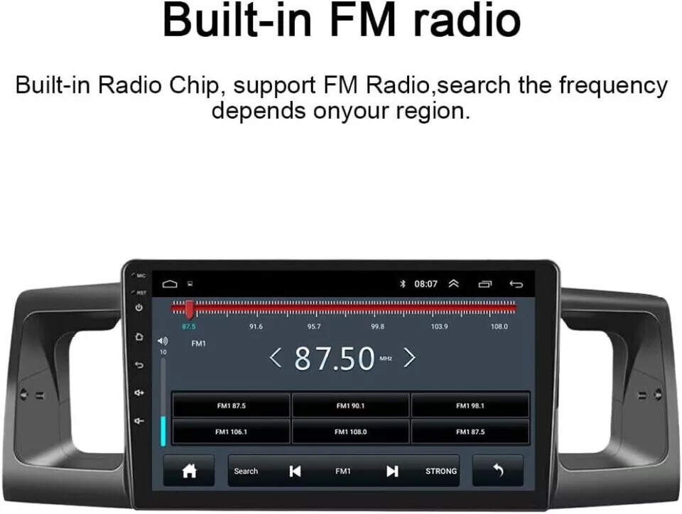 For Toyota Corolla 2003-2008 4G+64GB Android 13 Carplay Car Stereo Radio Navi