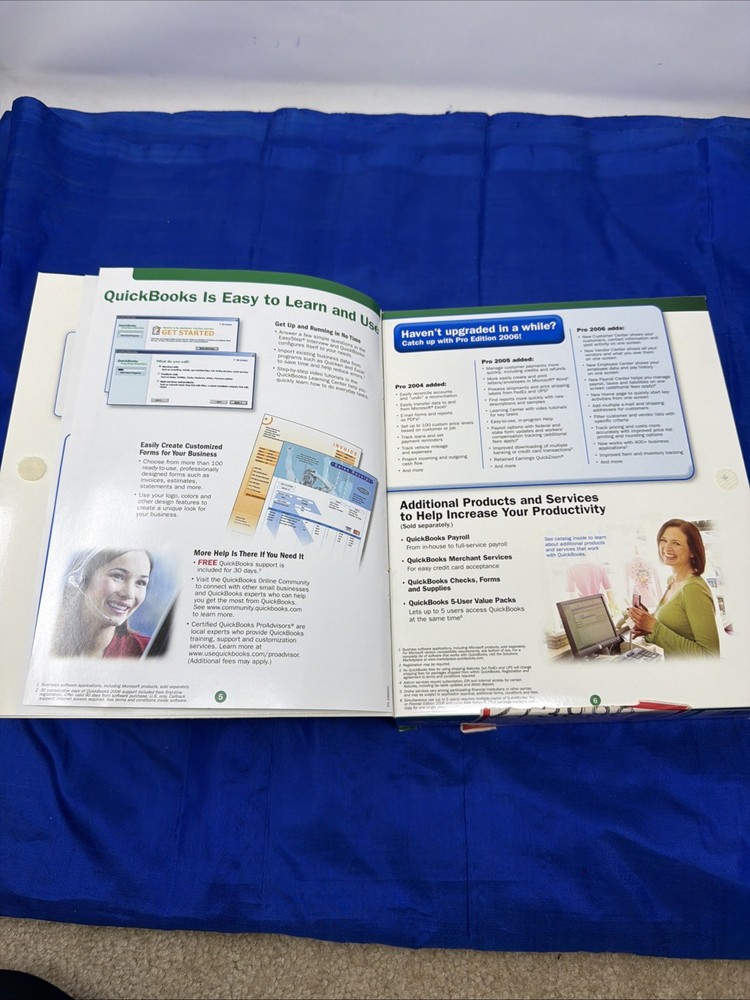 Intuit QuickBooks Pro Edition 2006 Small Business Financial Software - No Code