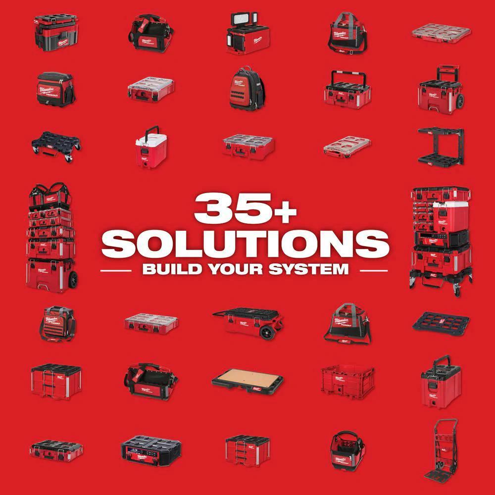 PACKOUT 5-Compartment Low-Profile Compact Small Parts Organizer