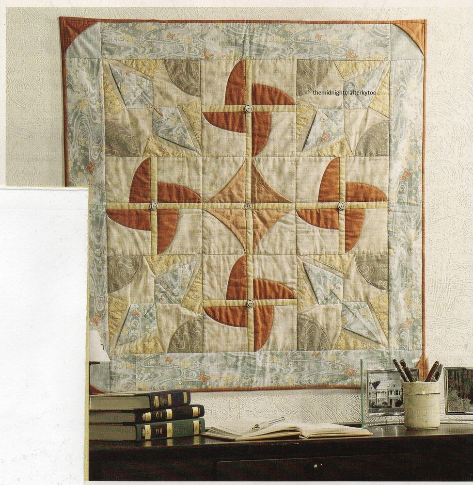 Deceptive Piecing Quilt Pattern Pieced JM