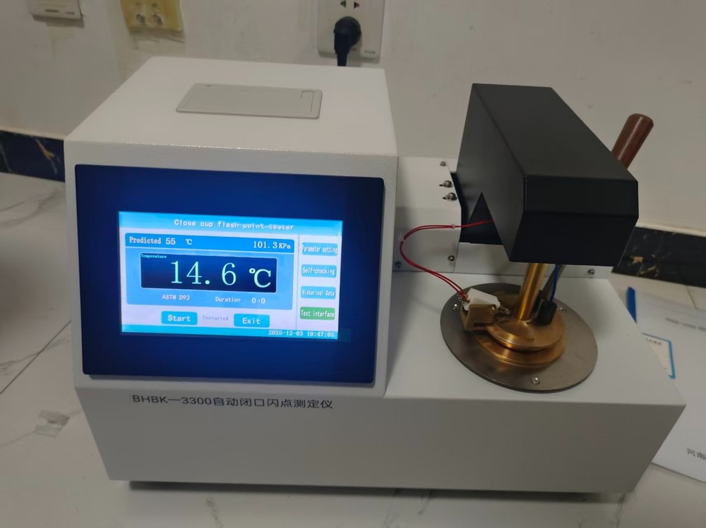 ASTM D93 Automatic Pensky Martens Tester Closed Cup Flash Point Tester