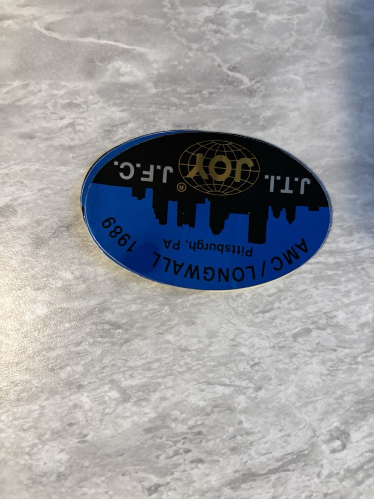 Joy Coal Mining sticker Item 633