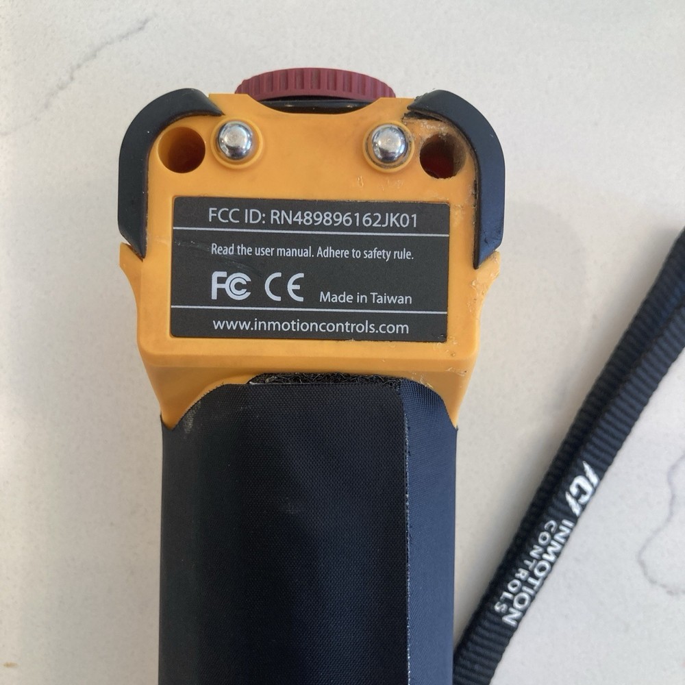 INMOTION Controls K400C4 Lifting Machine Remote Control CH 189-212