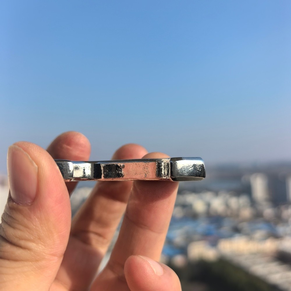 Brass Solid Cross Pendant EDC Tool - Electroplated surface - can be polished