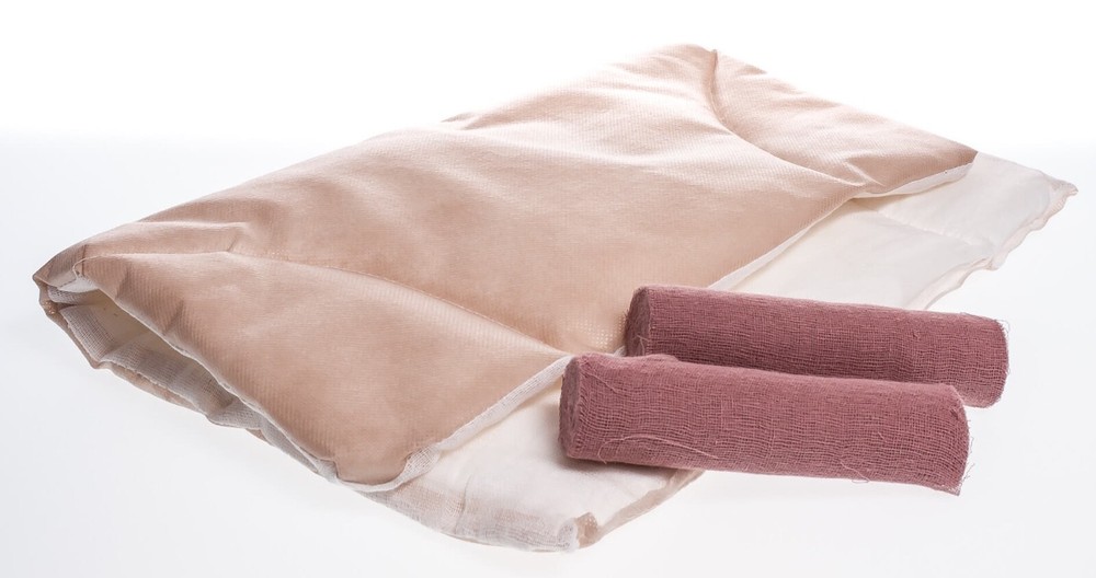 Equine "Army Surplus" Brown Leg Wrap, 18" x 22"