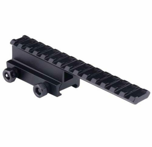 20mm Riser Mount Picatinny Weaver Rail Scope Extension Riser Base Mount Adapter