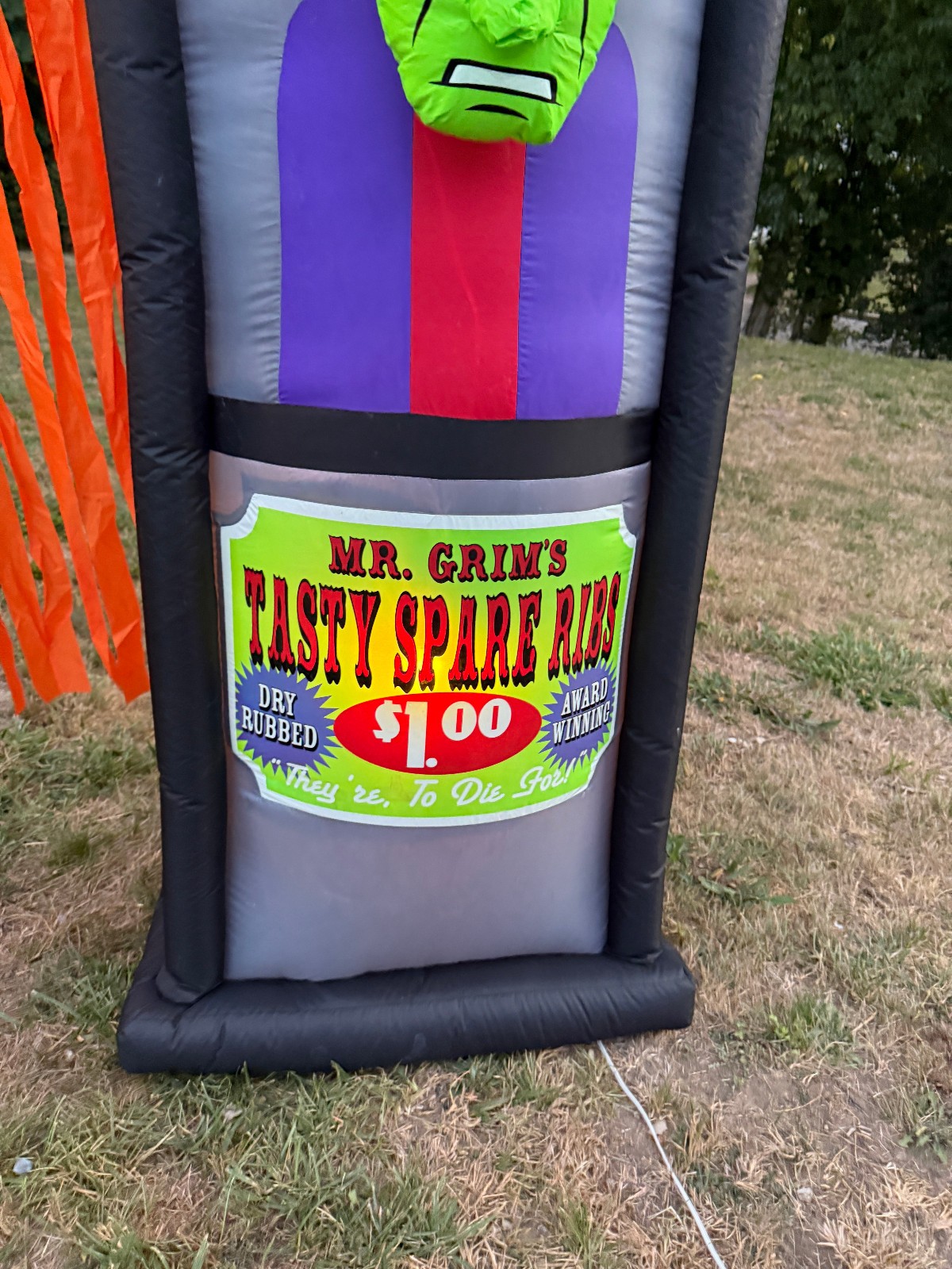 2017 9.5' GEMMY THRILLS & CHILLS HALLOWEEN ARCHWAY AIRBLOWN INFLATABLE