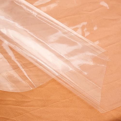 Plastic Tablecloth Protector Rectangle Square 70x70 70" x 70" (Square) Clear