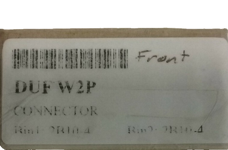 DUF W2P CONNECTOR