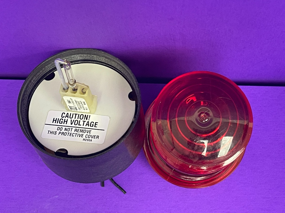 Tomar Electronics 495S-120 Red Microstrobe Flashing Light 120V tested