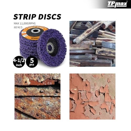 4-1/2" x7/8'' Stripping Discs Rust Remover Wheel Remove Paint and Oxidation