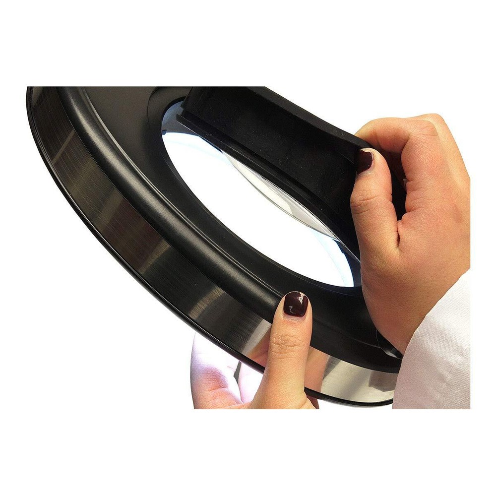 Aven 26501-LED-INX-8D Magnifying Lamp Black