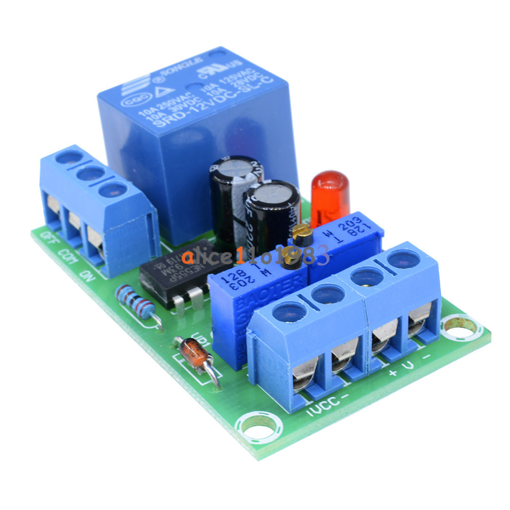 12V Smart Charger Power Control Board Storage Battery Charging Controller Module