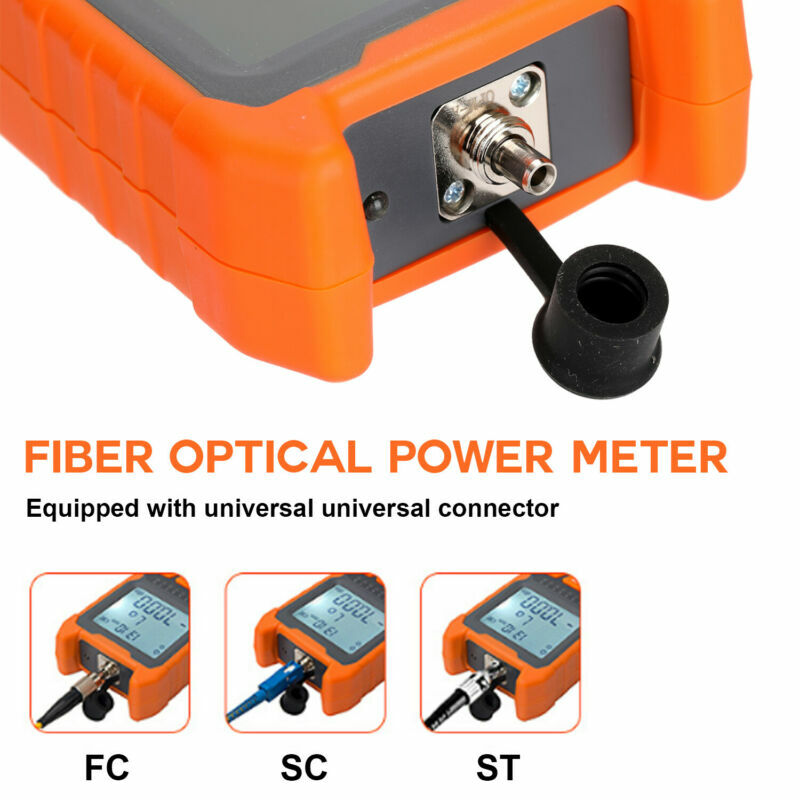 FTTH Fiber Optic Optical Power Meter Cable Tester -70~+6 dbm Backlight