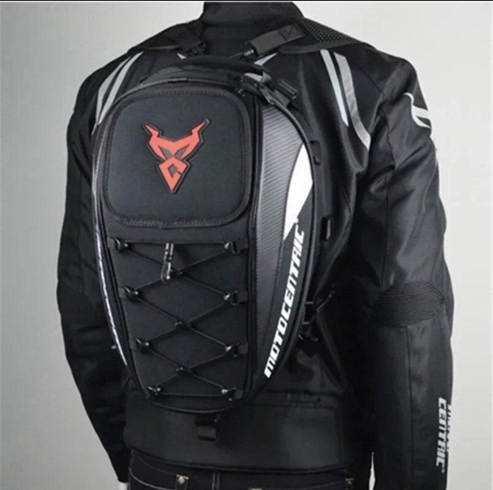 Motorcycle backpack, backpack for motorcycle waterproof, helmet backpack, hard