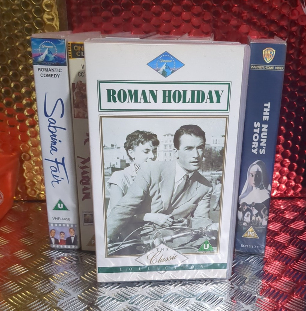 Audrey Hepburn VHS Bundle 7x Video Cassettes