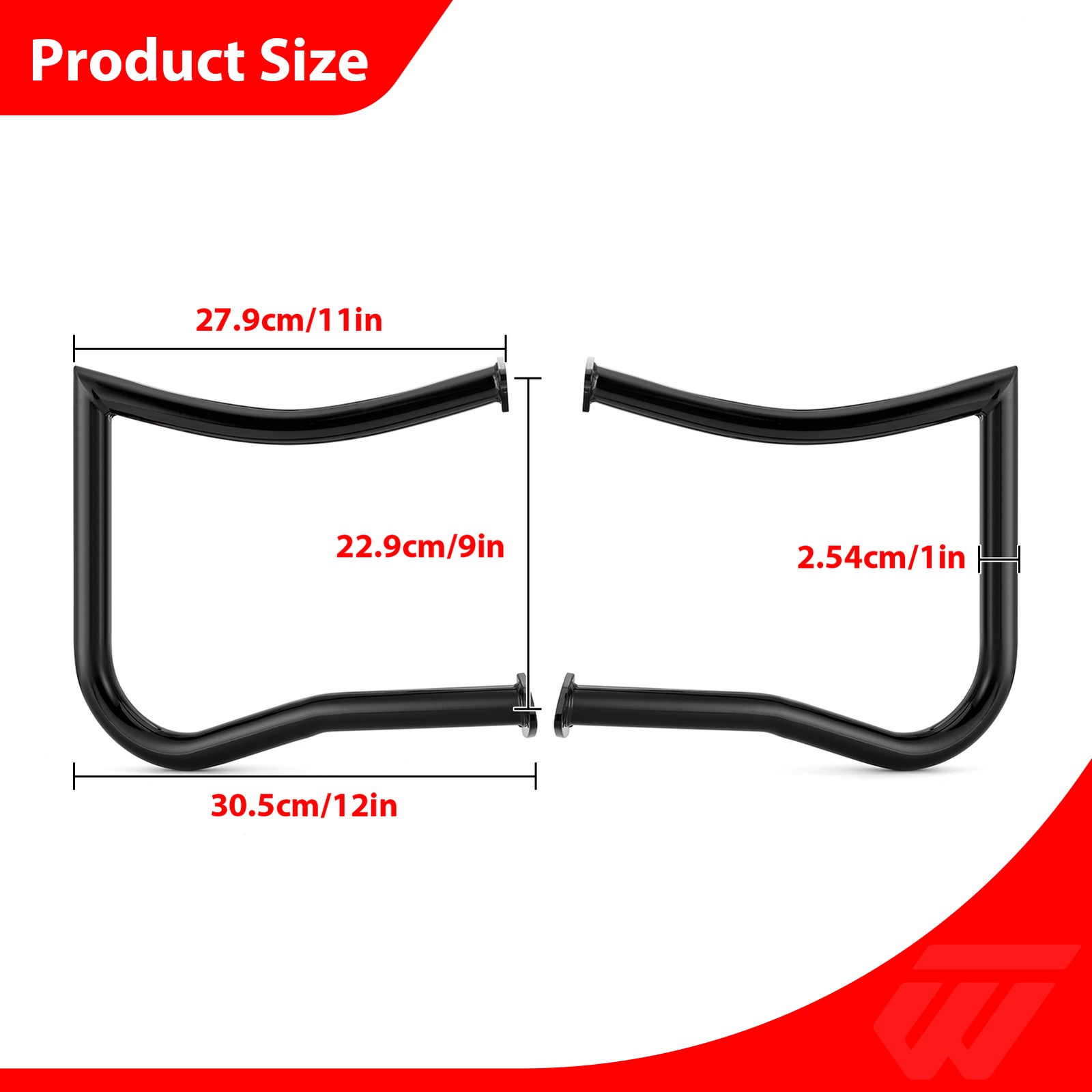 Sharp Saddlebag Rear Crash Bar Guard For Indian Challenger chieftain Vintage