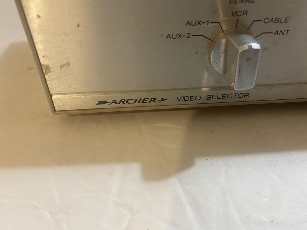 Archer vintage video selectot RS15-1265