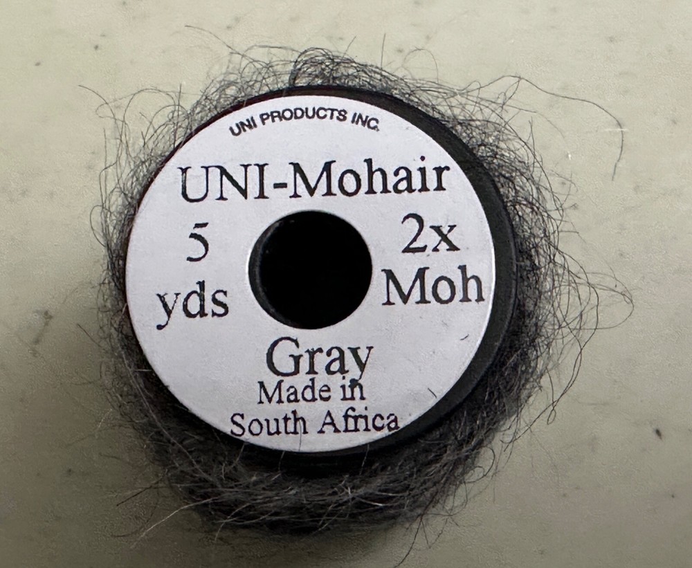 Uni Mohair 5 Yard Spool Gray