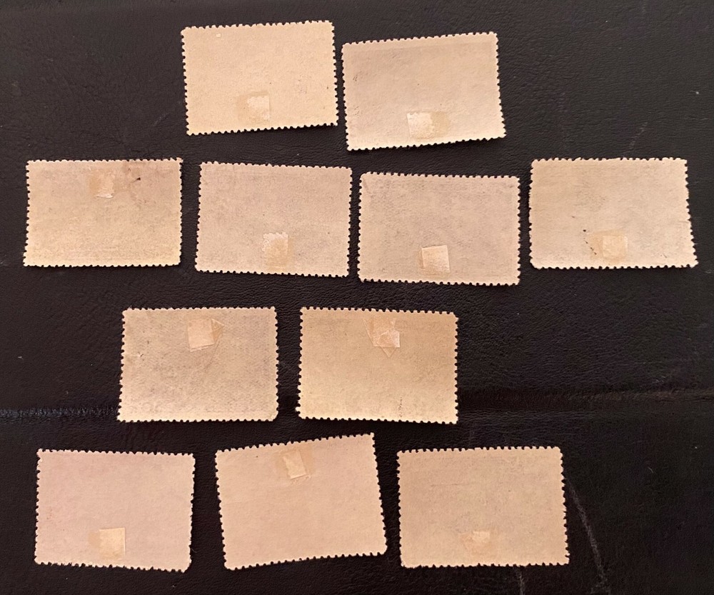 RUSSIA  1947,SC# 1172-82,PERF,RECONSTRUCTION USED