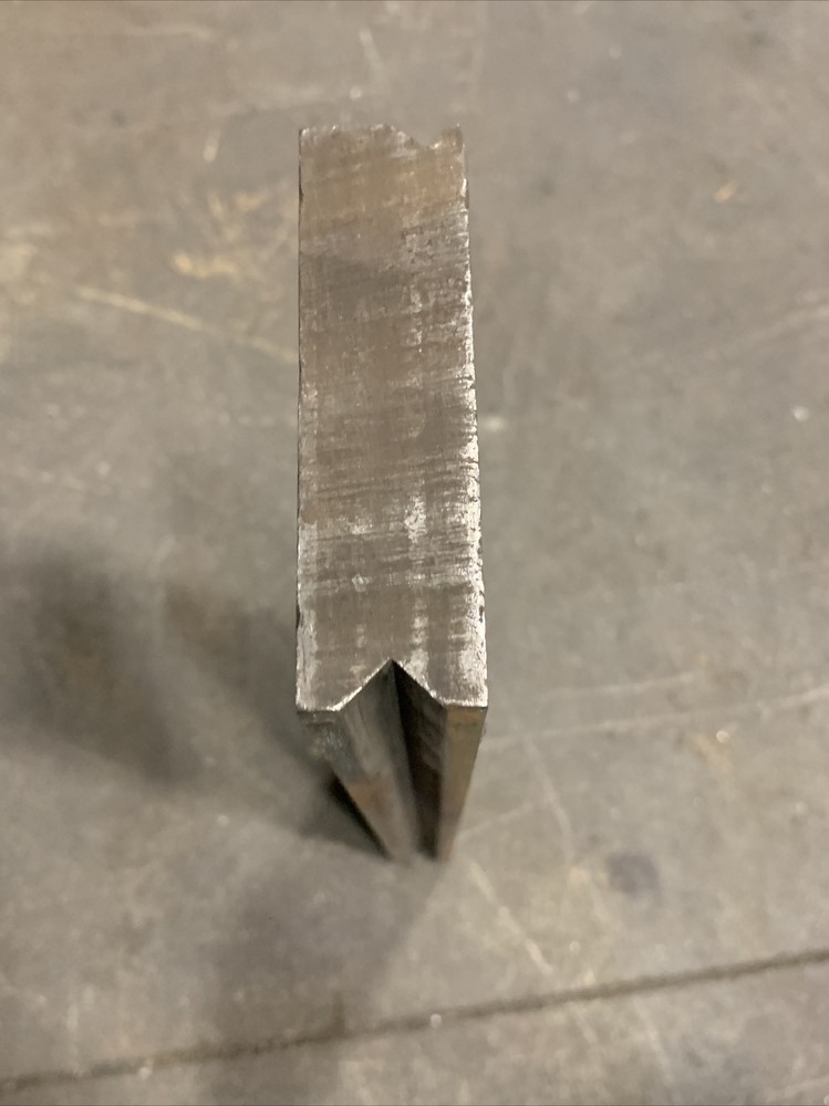 16.25” Used Press Brake Die Double Sided Tooling