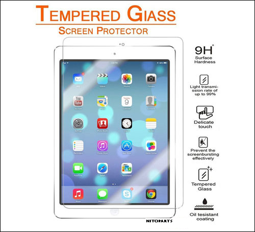 Tempered Glass Screen Protector For iPad 10.2 9.7 7th 5th 6th Air Pro Mini 2 3 4