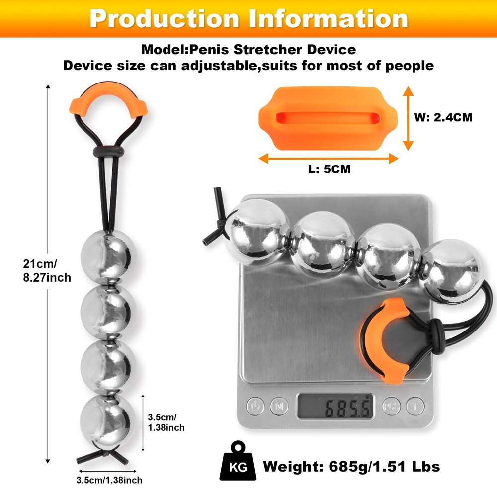 Male Penis Stretch Tool Adjustable Physical Exercise Stretcher Tool