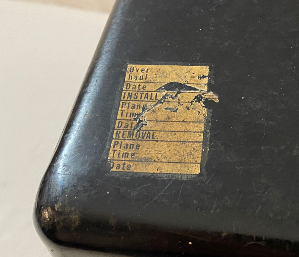 Bendix Aircraft Sextant Mark V U.S. Navy 3014-2-A Serial #2028 + Case UNTESTED