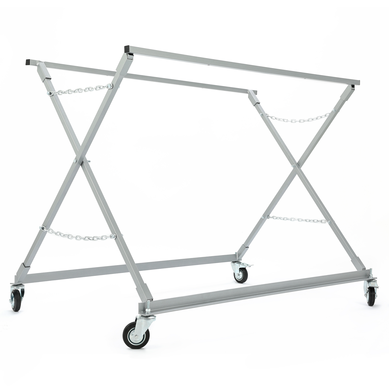 Folding Truck Bed Roller Dolly Pickup Fold Truck Bed Cart w/Caster Wheels 1000lb