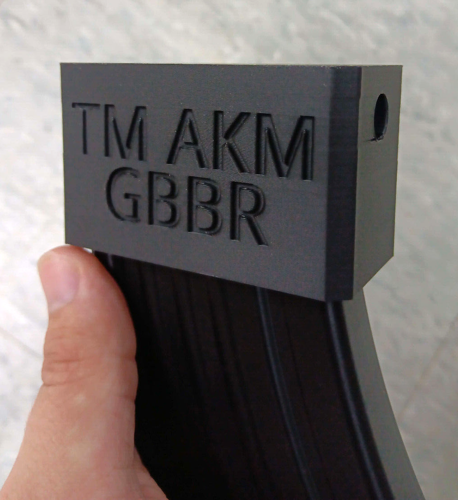 Airsoft TM AKM GBBR Speedloader Adapter (Black)