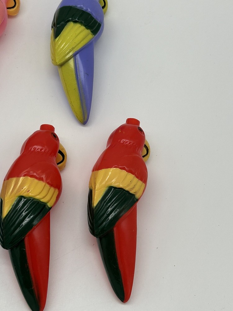 9 Parrot / Macaw Themed String Light Covers - Parrotheads Unite !