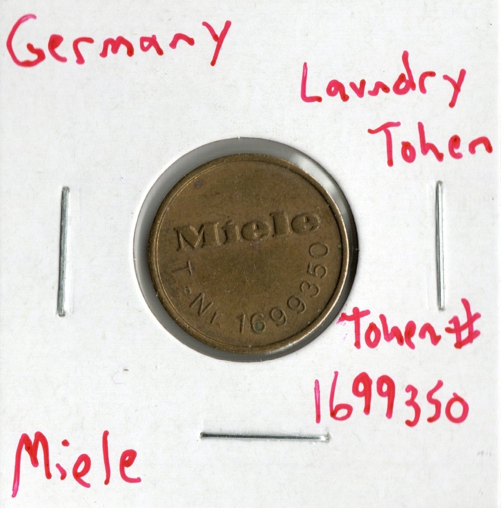 Laundry Token Germany Miele Token # 1699350