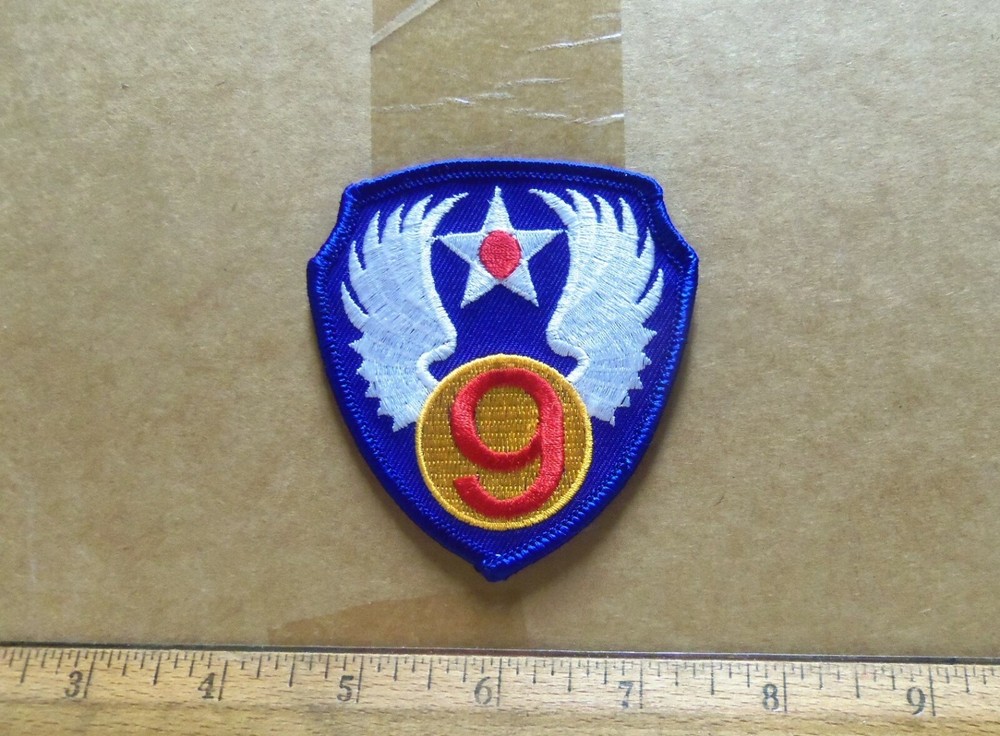 US Air Force - 9th Air Force Embroidered Patch