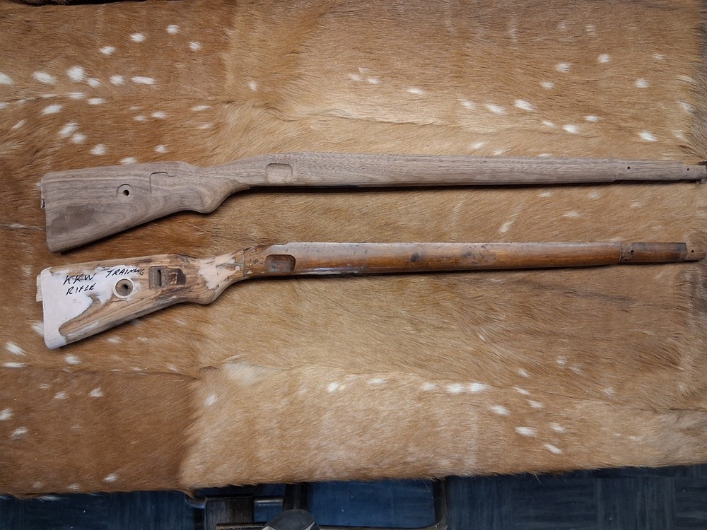 KKW Training Rifle stock , Walnut