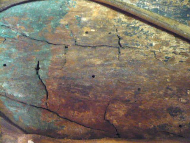 ANTIQUE AMERICAN SOUTHWESTERN NAVAJO OR PUEBLO INDIAN DRUM